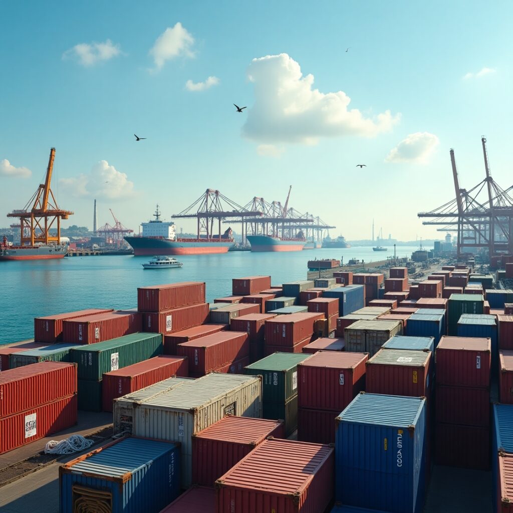 Congested ports